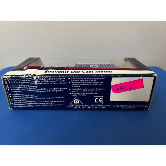 Vintage DieCast Model Van Rare Promo Dennis Van Truck Blue Cross Fund - Picture 8 of 9